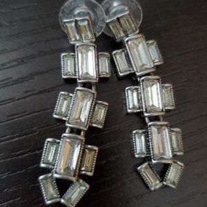 Stella & Dot Hatley Baguette Earrings